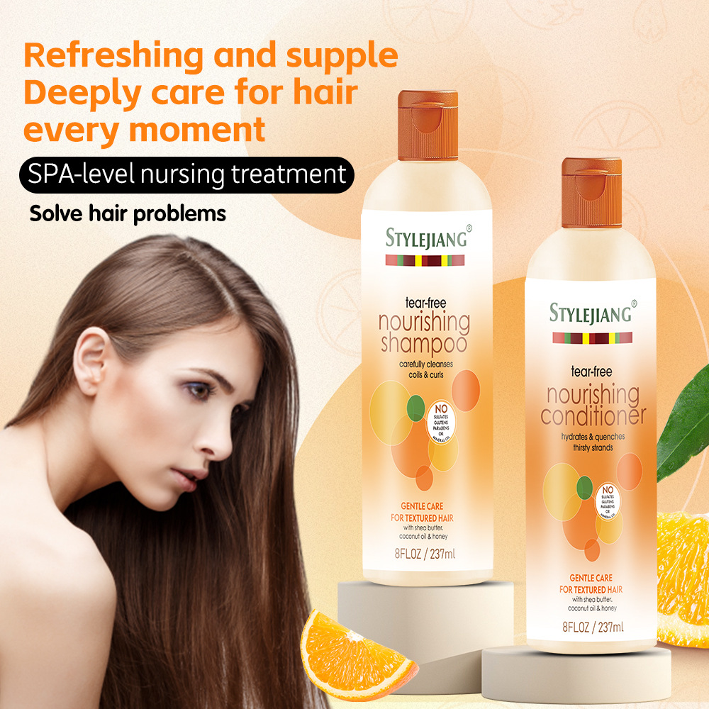 Shampoo al por mayor transfronterizo, fragancia, reparación suave, teñido y lavado, paquete de protección, acondicionador para reparar máscara para el cabello seco y dañado.