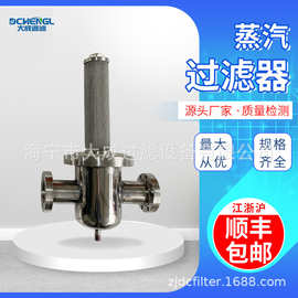304不锈钢蒸汽空气过滤器压缩空气液体过滤器粉尘颗粒过滤器