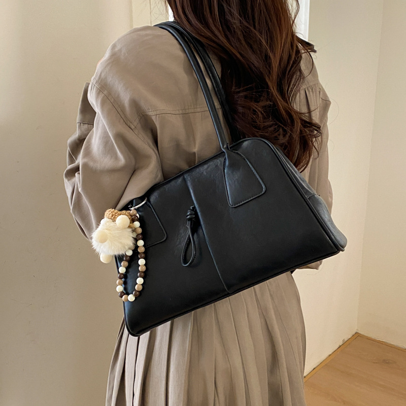 Transfronterizo retro sensación cotidiana bolso debajo de la axila para mujeres 2026 nuevo bolso de moda simple bolso de hombro image 4