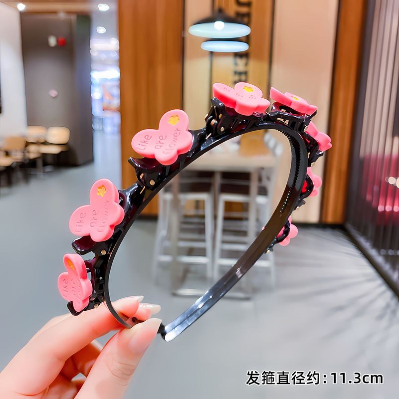 儿童发箍网红女童可编发头箍发饰卡通可爱公主夏季碎花器编织|undefined