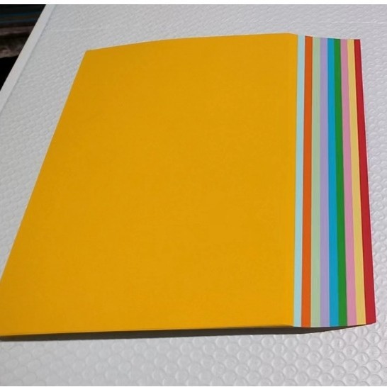 80g A4 diez colores/100 hojas