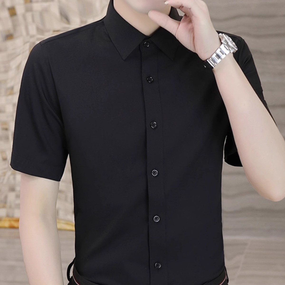 thin universal casual trend brand shirt