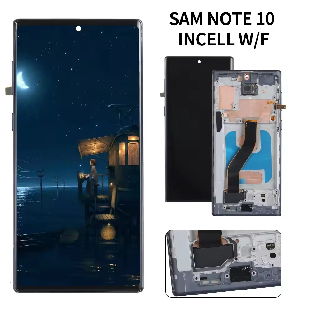 适用于三星Galaxy NOTE10屏幕总成SM-N971 SM-N970液晶触摸显示屏
