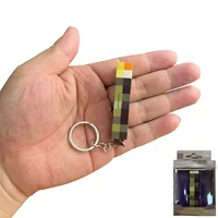 Small glowing keychain, minifigure, flashlight, pendant