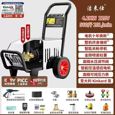High-Power Cleaning Machine Powerful High-Pressure | Portable car washer - commercial-special-edition-42kw-220v-280kg-10m-tubes