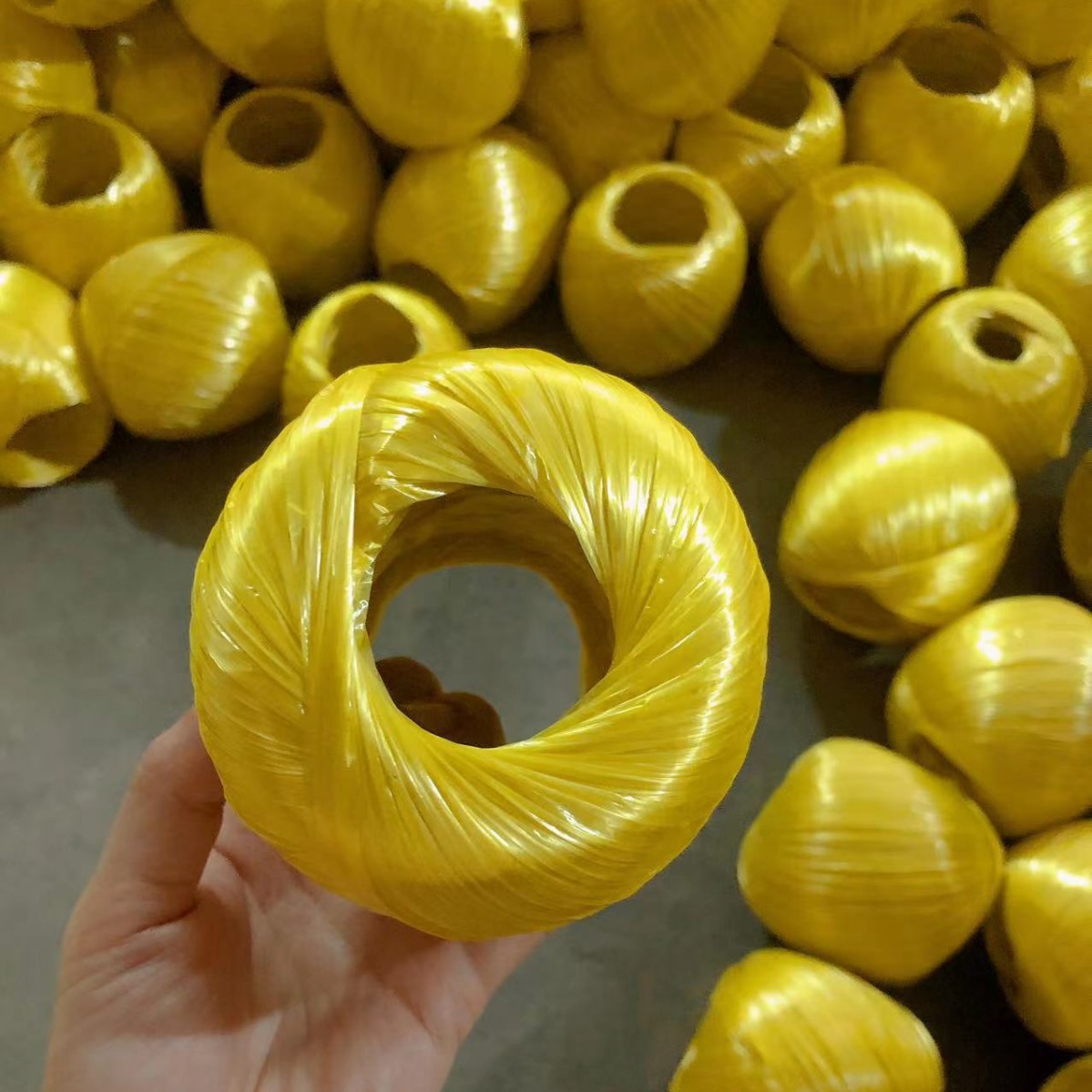 全新料包装绳草球绳捆扎绳球PP聚丙烯捆扎绳彩色草球新料草球