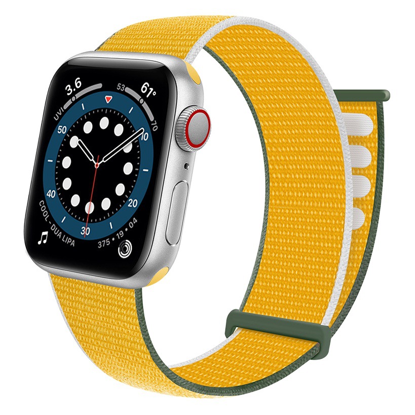 Suitable for Apple Watch Strap Iwatch11 Apple Nylon Loop Strap Magic Buckle Smart Watch Strap