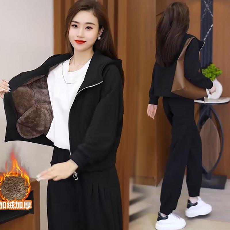 [Clearance Sale] New autumn/winter collection: fashionable and versatile fleece-lined tops, jackets, casual zip-up hoodies, and cardigans
