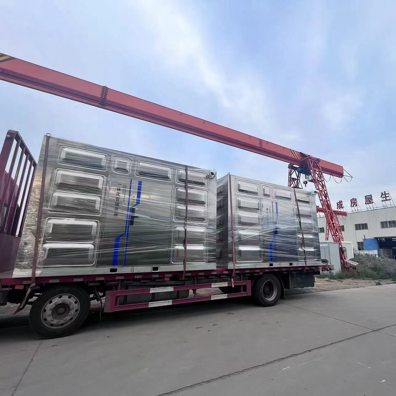 Sala de bombas inteligente integrada, suministro de agua inteligente remoto, nueva transformación rural, sala de bombas de suministro de agua de elevación móvil