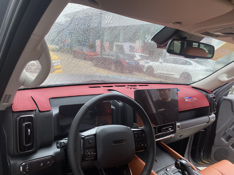 New Haver H9 central control instrument panel light-proof pad 25 interior modified decorative shading suede wholesale generation