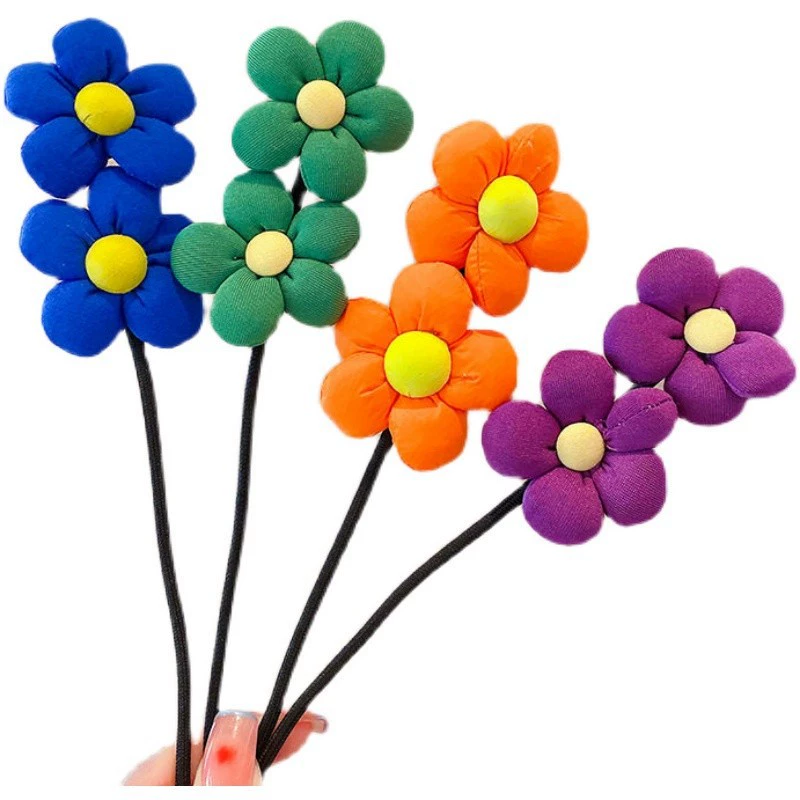 Children's cute hairgrip, flowered