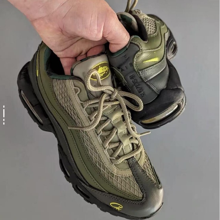 Foreign Trade Max95 Air Cushion Shoes 3m Reflective Shock-Absorbing Low-Top Running Shoes Pure Black Warrior Heightening Cross-Border Harada Shoes