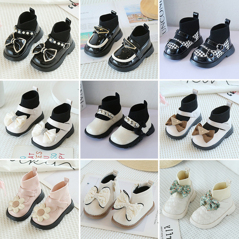 Broken Code Special Offer Baby Girl Soft-Soled Boots Baby Girl Toddler Shoes Korean Style Short Boots Little Princess Flats Broken Code Special Offer Baby Girl Soft-Soled Boots Baby Girl Toddler Shoes Korean Style Short Boots Little Princess Flats