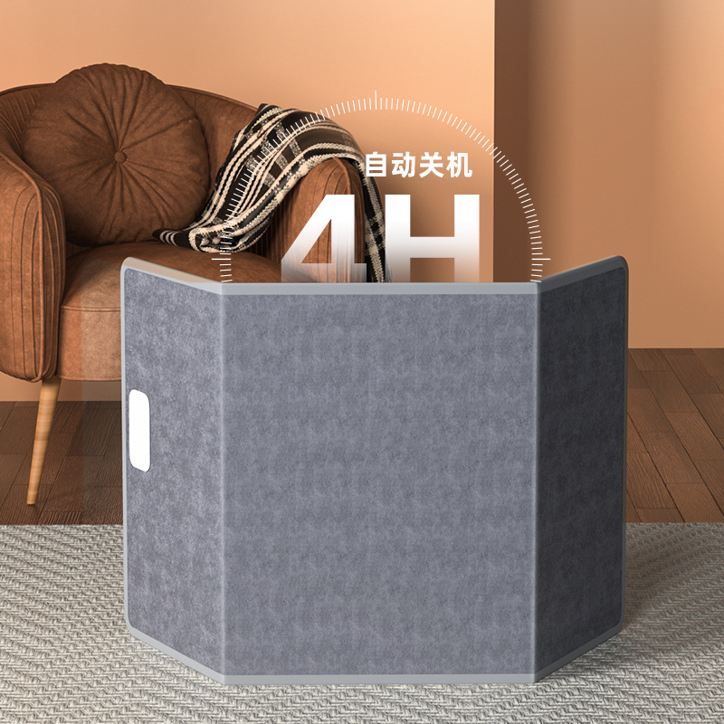 Calentador de Escritorio, Almohadilla Térmica para Oficina, Calentador de Pies, Calentador de Pies para Invierno, Enchufable, Transfronterizo