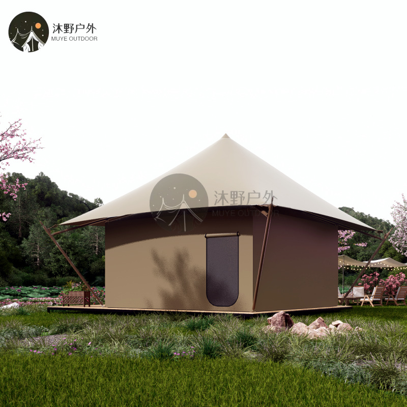Mu Yao Outdoor Resort Camping Hotel Courtyard Sunshine Room Residences Grandes alojamientos Hotel Tent