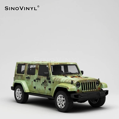 Kalek War Damage Painting Car: Automotive Film - 152-18m-rusty-jurassic