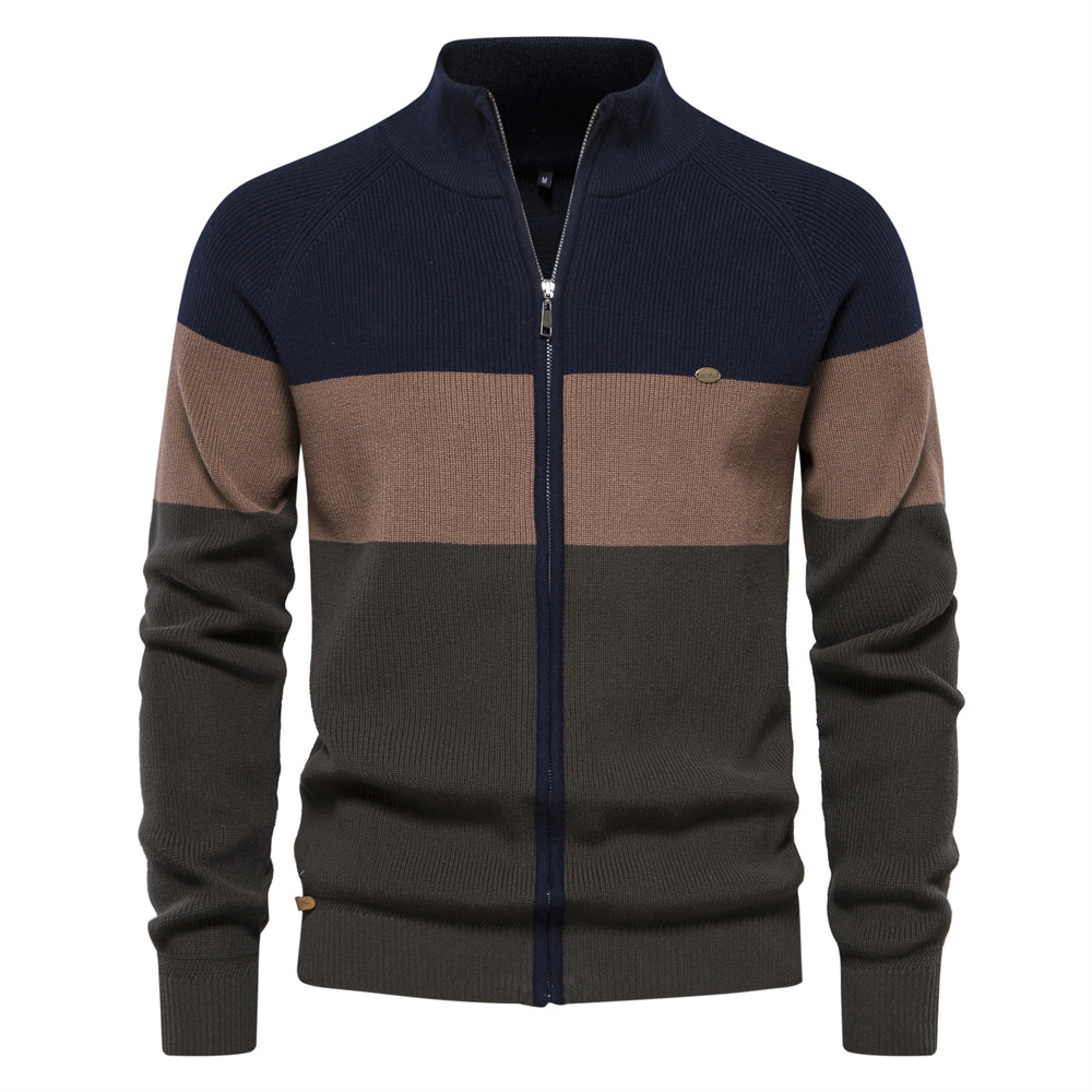 Neuer Herren-Strickpullover 2024, europäische Größe, grenzenlose Herbst-Winter-Strickjacke, hochwertige und trendige Jacke für Herren_voghion.com