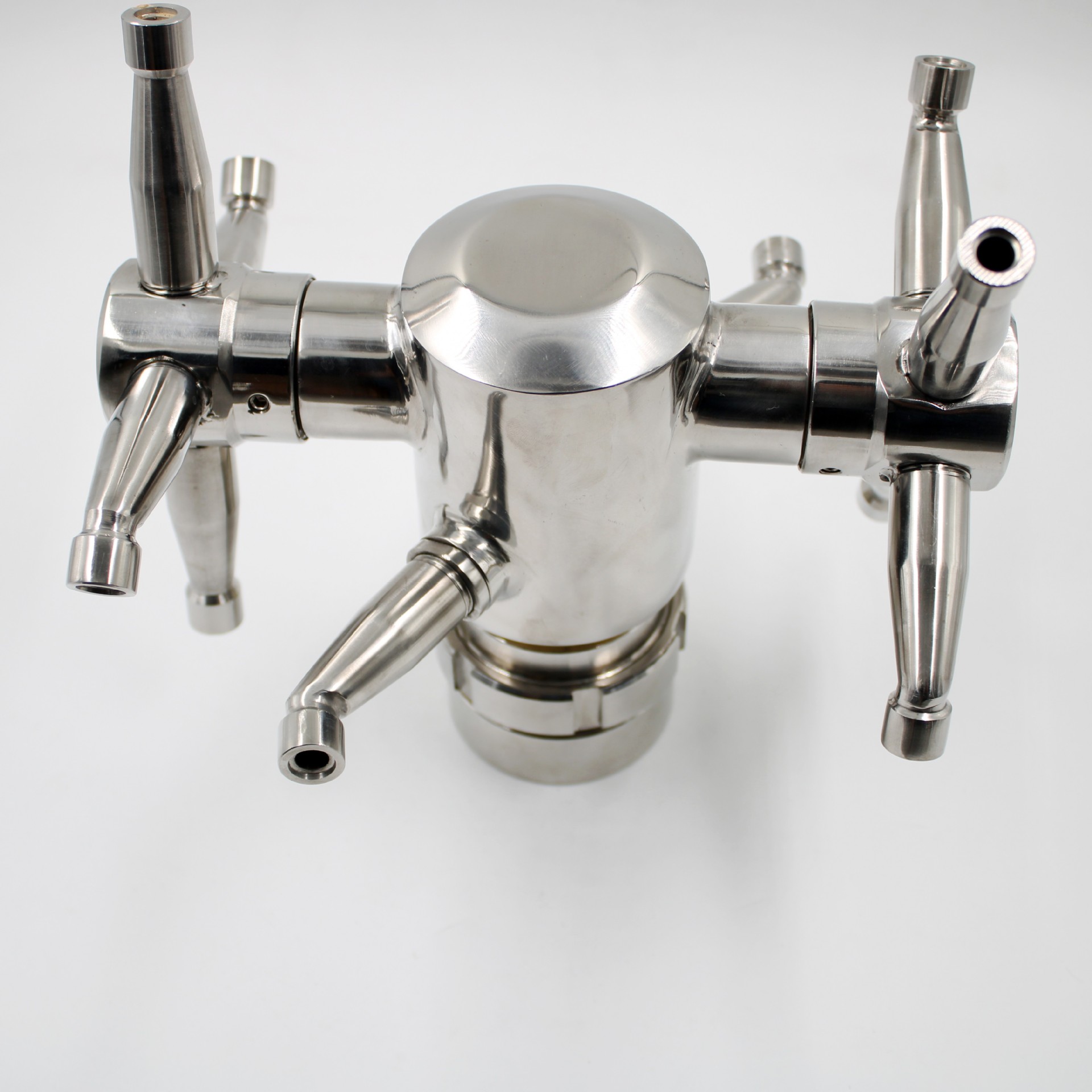 万向式洗罐器 CCH-40-50旋转清洗器双循环刷罐器 万向螺纹喷嘴304