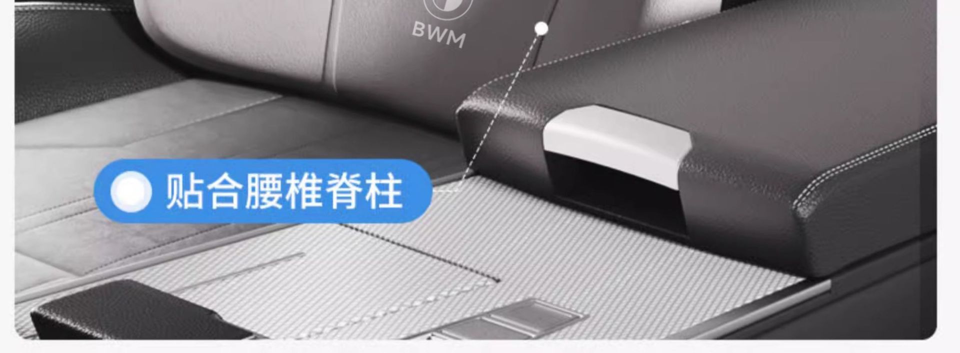 Suitable for Bmw Car Headrest, Lumbar Support, Neck Pillow X1/X3 Three Series Five Series X5 Seat Original Car Interior Ix3 Front Row