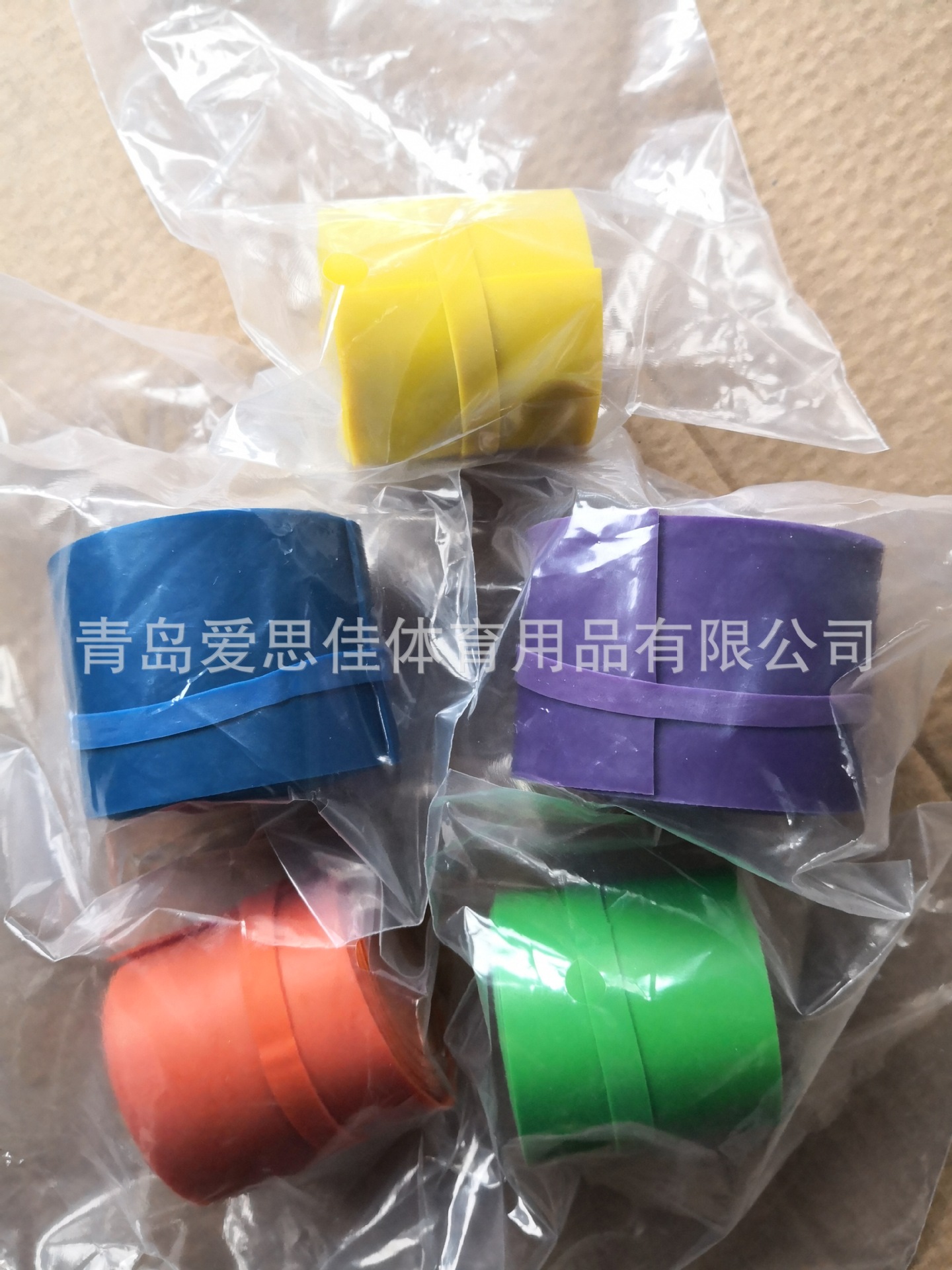 5 color floss band