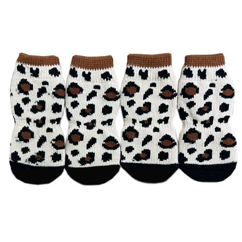 Завод прямых оптовых собака носки любимчика пола носки плюшевый медведь собака корги носки леопарда печати