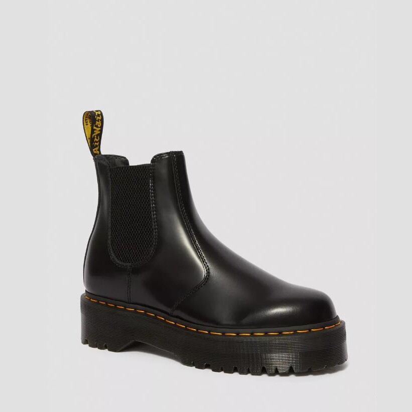 Thick-Soled Chelsea Boots for Men, Genuine Leather Platform Sole, Slip-On British Style Short Boots, Trendy and Versatile