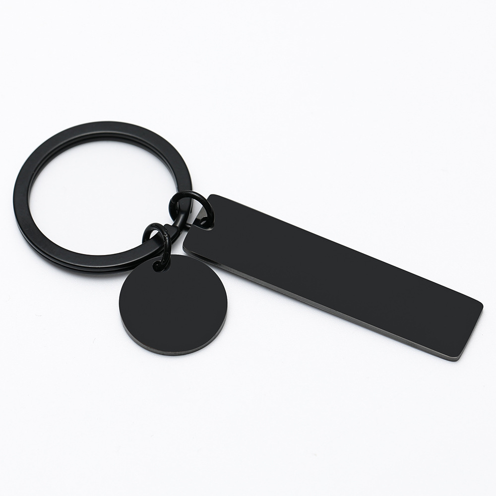 10g Weight Bag Pendant, Keychain Classification 1 Piece Quantity Daily Occasion 201 Stainless Steel Material Solid Color Pattern Unisex Gender Polishing, Plating Design Simple Style Style Simple Style Solid Color 201 Stainless Steel Polishing Plating Unisex Bag Pendant Keychain 7