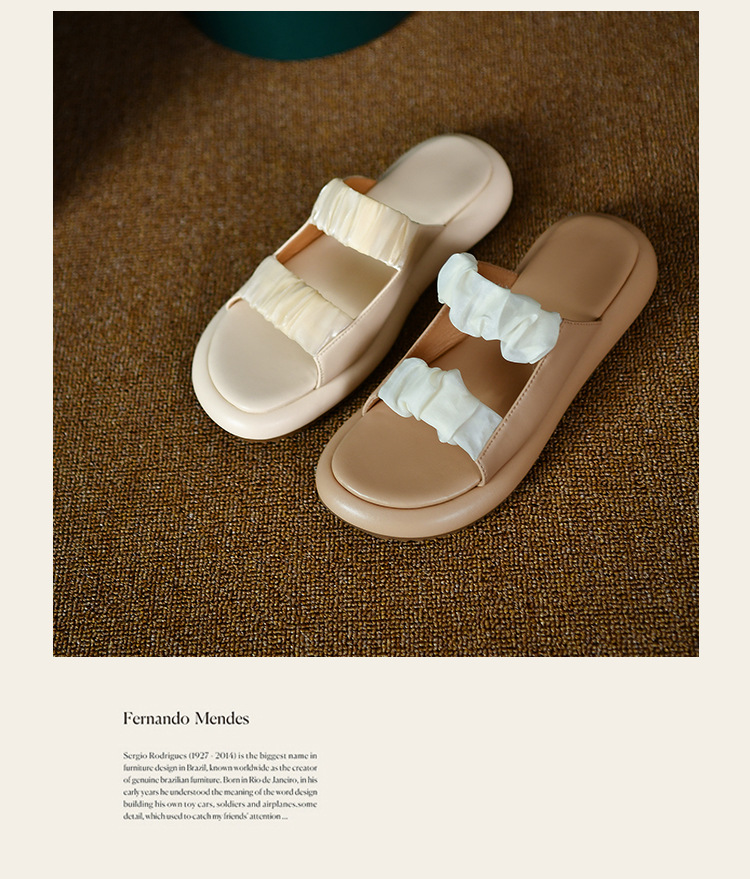 Sandálias e chinelos femininos para o verão, novos, casuais, para grávidas, com sola grossa e antiderrapante, estilo Fairy Wind, sandálias de praia_voghion.com