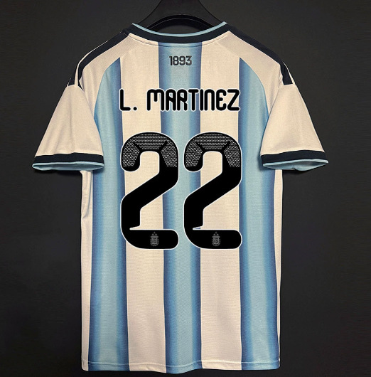 2627 Copa del Mundo Argentina fans edición de Messi 10 Dybala 21 camiseta de fútbol se puede enviar a través de la frontera
