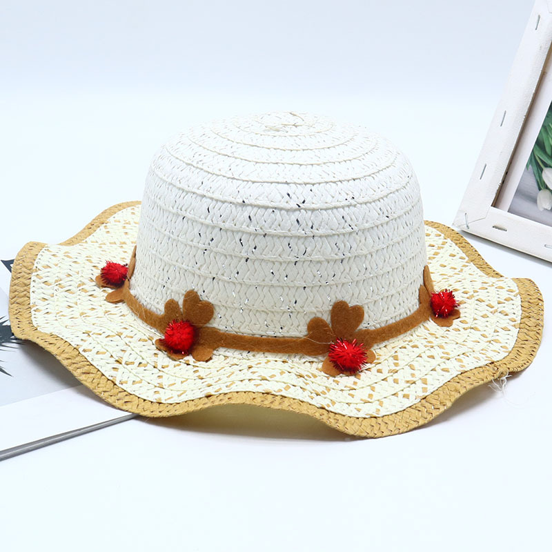 물결 모양의 작은 꽃 카키색