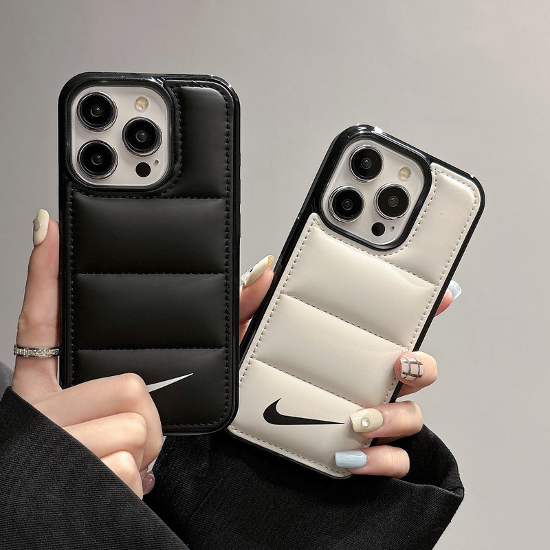 Suitable for Apple 17Promax Mobile Phone Case Small Hook 11 Creative down Jacket Iphone13 Cross-Border Export 16 Couple