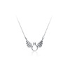 Elite fashionable necklace stainless steel, chain for key bag , European style, simple and elegant design, does not fade, wholesale