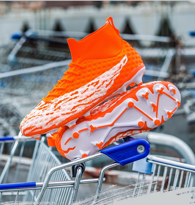 large-size High-top Football With Spikes For Adults, Men, Women, Students, And Older Children, Artificial_vogvips.com