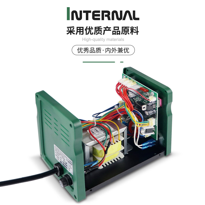858D pistola de aire caliente Estación de soldadura pistola de soldadura eléctrica traje de hierro dos en uno Estación de retrabajo de soldadura de doble propósito 898D alta potencia