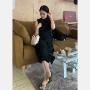 宽松不规则无袖显瘦连衣裙