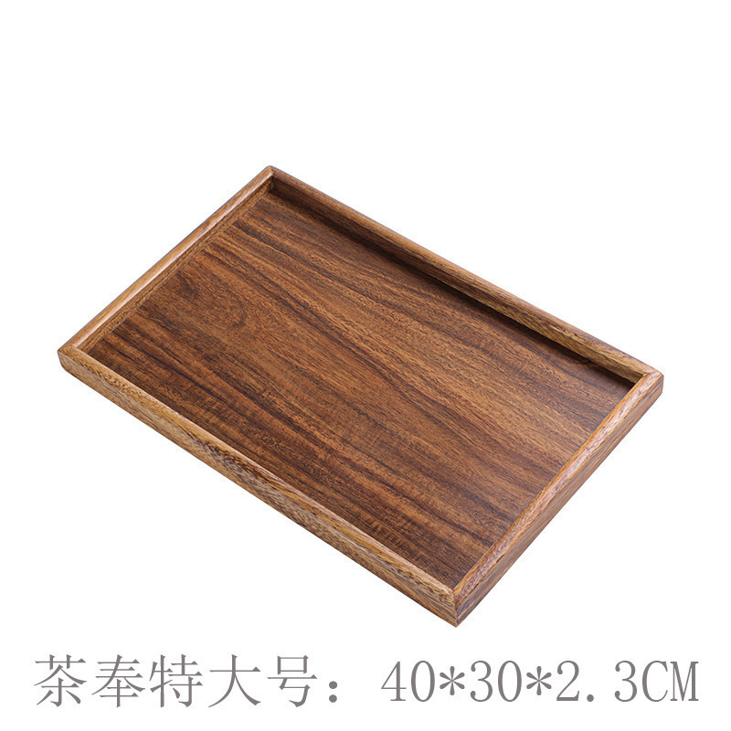 남아메리카 [초대형] 호두 차 서빙 트레이 40*30*2CM