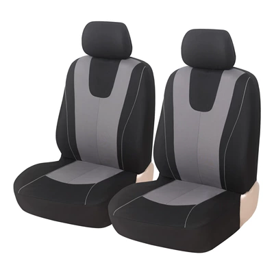 Cross-border Amazon EBAY supply fabric all-inclusive seat cover factory wholesale cross-border foreign trade General Motors seat cover (Universal seat cover) - gray-two-seats-general-dimensions