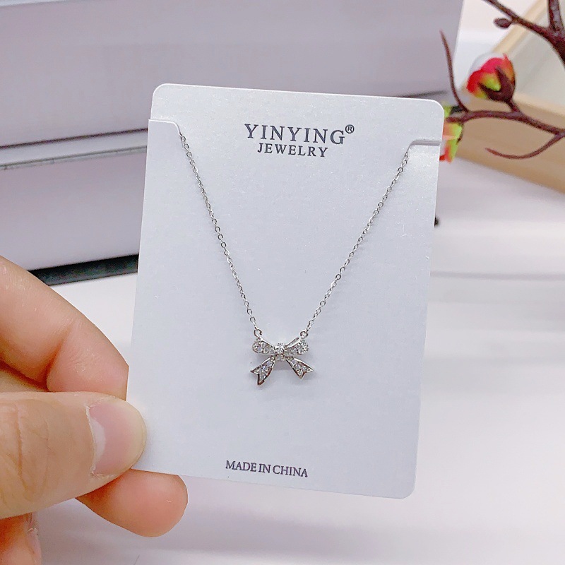 라인스톤 나비넥타이