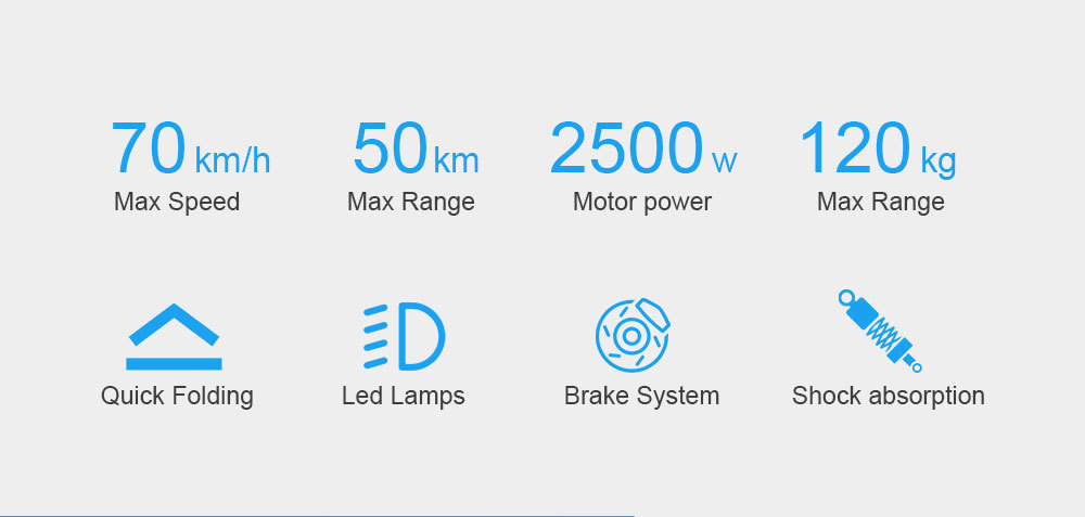 Kugoo Wish 02 Pro Electric Motorcycle 2500W 60V 27Ah Electric Bicycle Exclusively for Cross-Border Sales