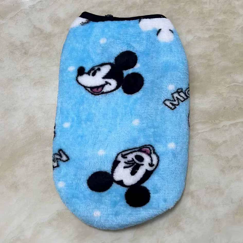 Одежда для собак осенне-зимний жилет плюшевый мишка маленький и средний собака кошка осенний Теплый Щенок на флисовой подкладке