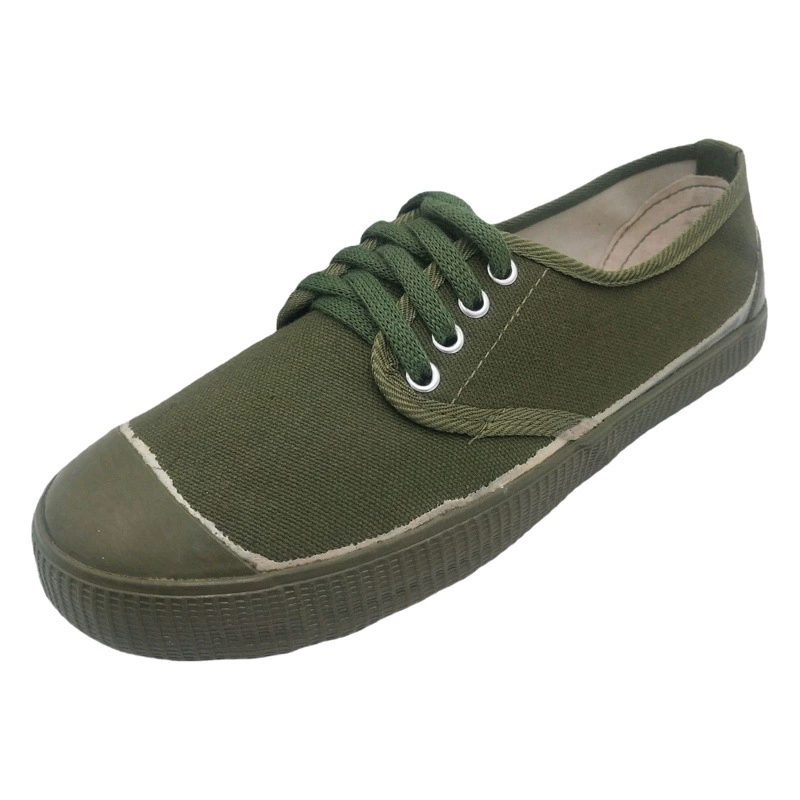 Прямые поставки с фабрики высокой и низкой стороны вулканизированной резиновой подошвой обуви для освобождения сельскохозяйственных угодий рабочие желтые кроссовки для тренировок камуфляжная резиновая обувь