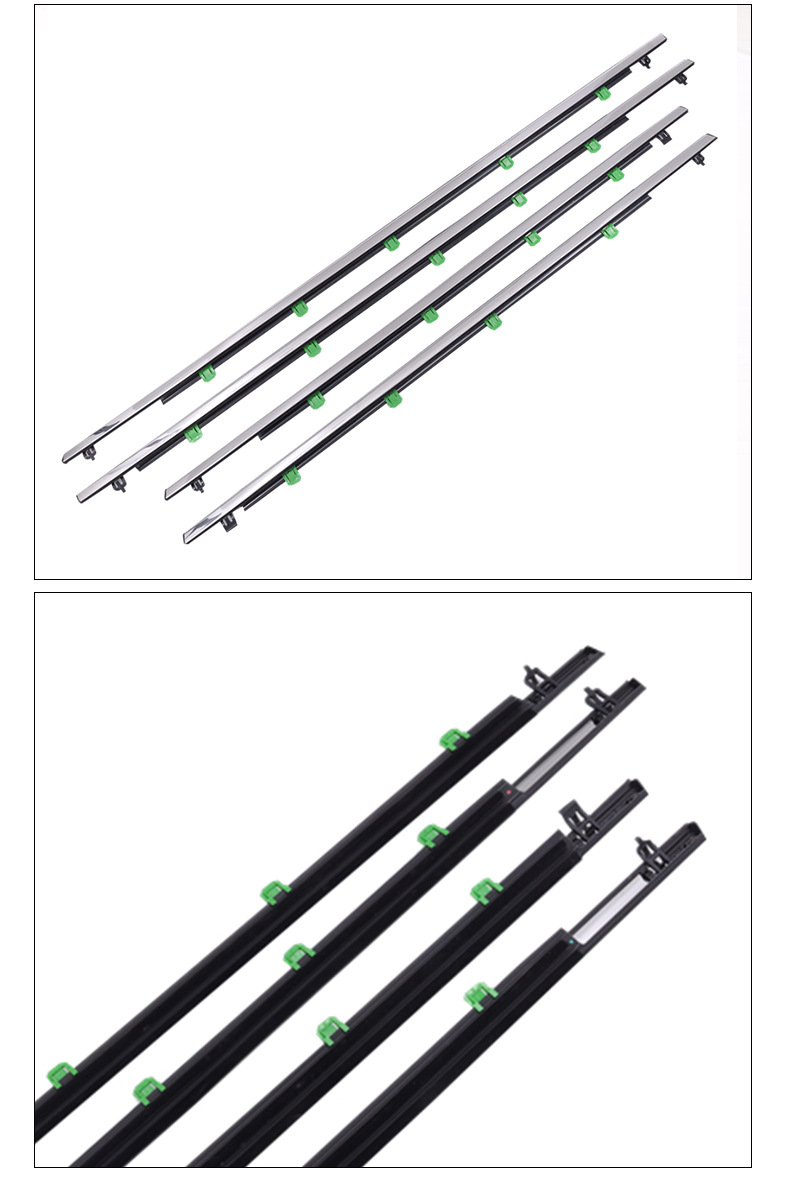 Cross-Border Suitable for 07Crv Window Glass Rubber Outer Strip Sealing Strip Window Glass Outer Strip