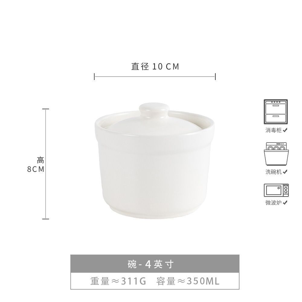 Una buena sopa necesita una buena tazón: tazón pequeño de cerámica vintage para separar agua, tazón para guisar tipo nido de pájaro, tazón para huevos al vapor, tazón doméstico para cocinar al vapor con tapa, tazón al por mayor.