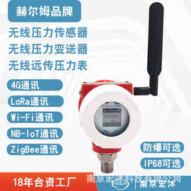 工业防爆4G无线压力变送器 LORA无线压力传感器 消防用远传压力表