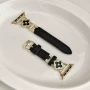 苹果镶钻iwatch11黑金表带