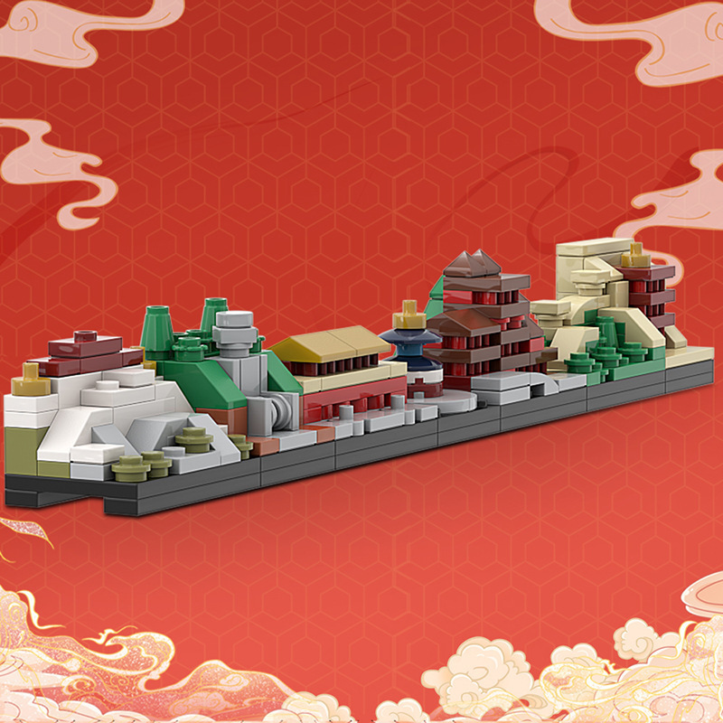 Chinese Street View City Building Blocks Desktop Ornaments Compatible with Lego Players Educational Assembly Toys Wholesale Chinese Street View City Building Blocks Desktop Ornaments Compatible with Lego Players Educational Assembly Toys Wholesale