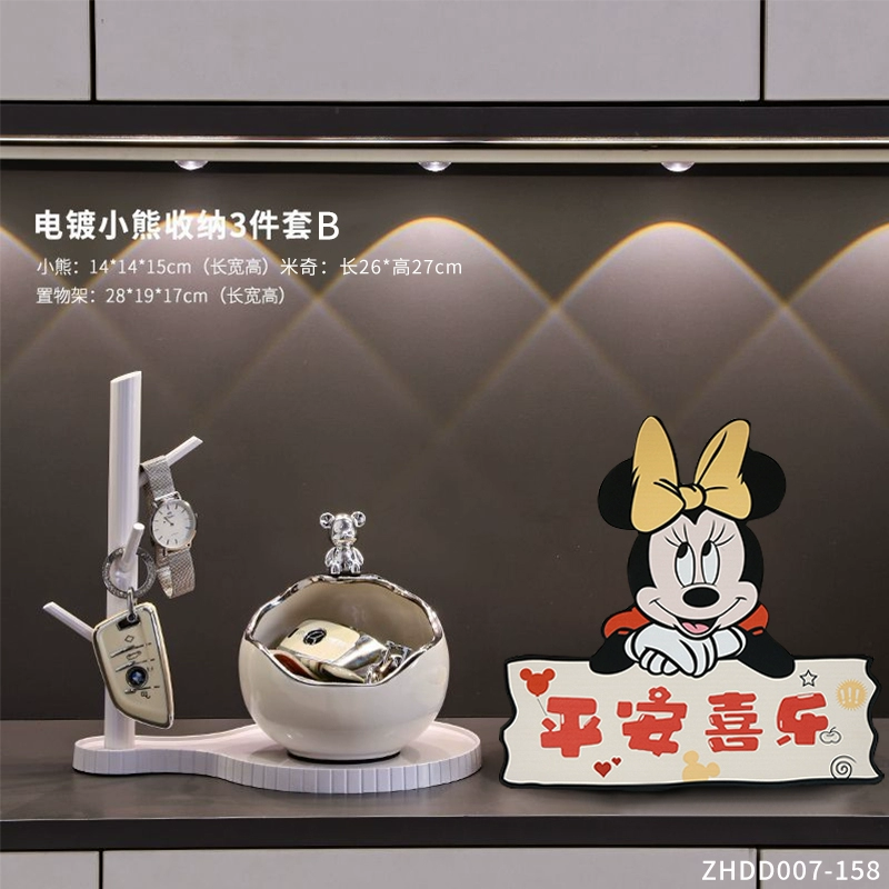 Подарки Mickey Welcome Home, хранение ключей украшения премиум, напольная декорация гостиная, настольные украшения, переезд, новый дом