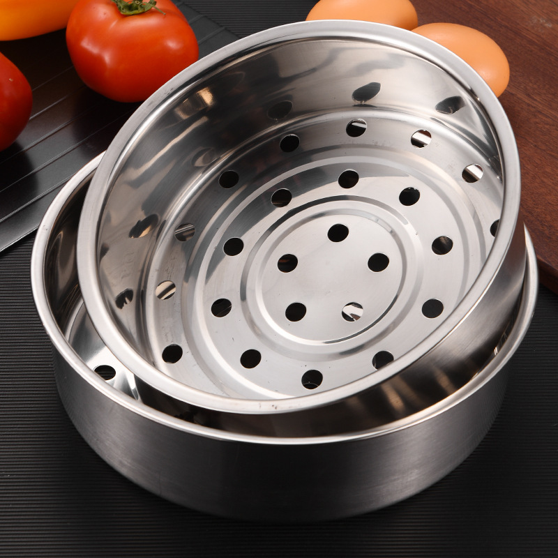 Thickened Stainless Steel Rice Cooker Universal Steamer with Handlet Steaming Lattice Rice Cooker Steamer Accessories 3L4L5L Steaming Rack Tray