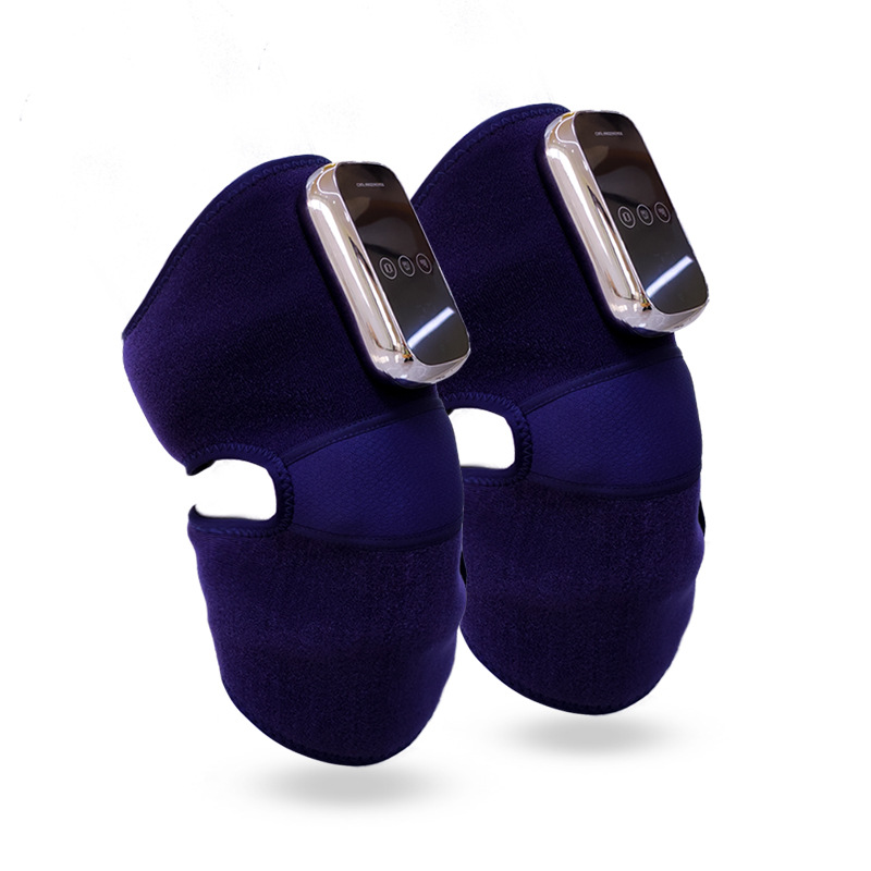 跨境电商、TikTok小店膝盖按摩器膝关节电动发热护膝  模拟真人手法气囊揉捏按摩无线便携 亚马逊、独立站