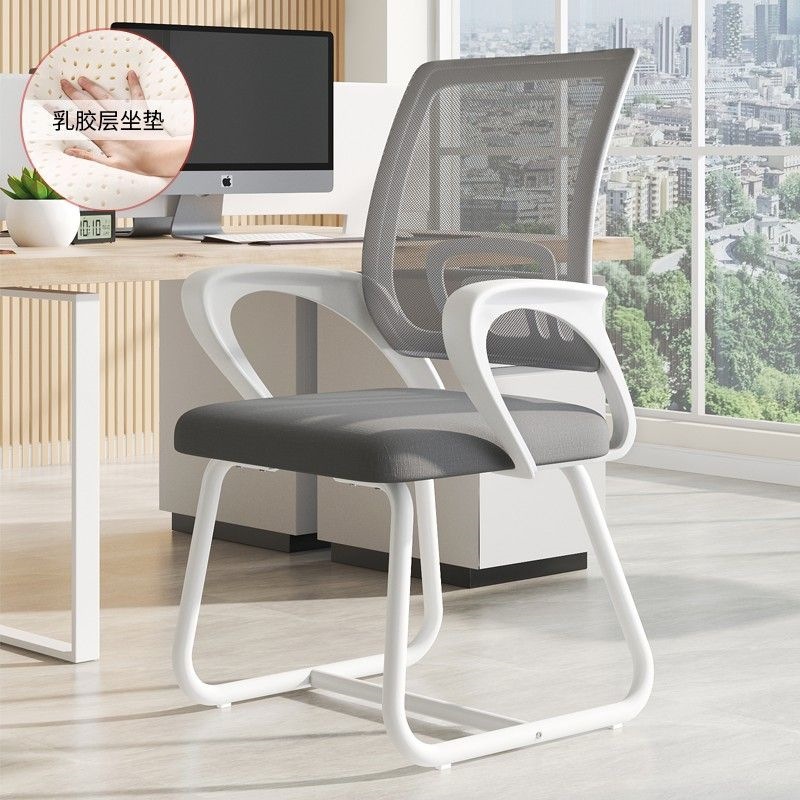 silla de oficina personal de oficina silla de computadora giratoria silla de conferencia simple tela de malla elevación cómoda silla de estudio dormitorio image 28